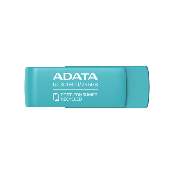 ADATA | USB Flash Drive | UC310 ECO | 256 GB | USB 3.2 Gen1 | Green