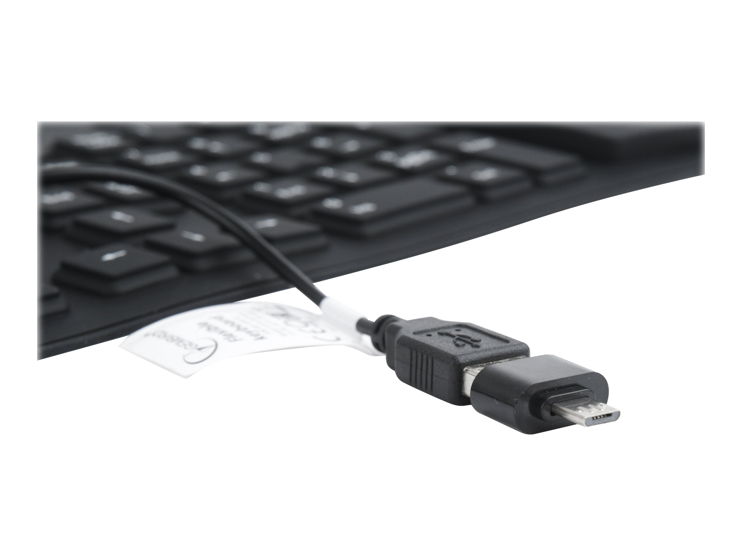 Gembird | Flexible keyboard | Wired | US | USB + PS/2 - Image 11