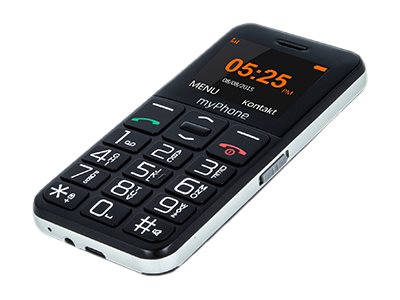 myPhone Halo Easy | Black | 1.77 " | TFT | 24 MB | 32 MB | Single SIM | Bluetooth | Main camera resolution 0.3 MP | 1000 mAh - Image 2