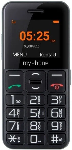 myPhone Halo Easy | Black | 1.77 " | TFT | 24 MB | 32 MB | Single SIM | Bluetooth | Main camera resolution 0.3 MP | 1000 mAh - Image 3