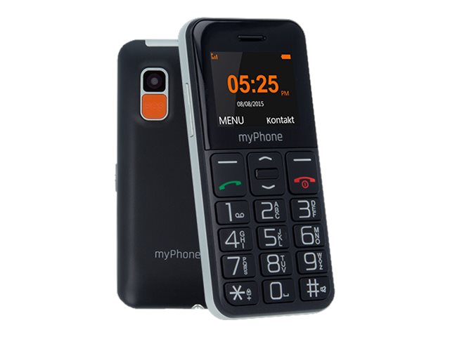 myPhone Halo Easy | Black | 1.77 " | TFT | 24 MB | 32 MB | Single SIM | Bluetooth | Main camera resolution 0.3 MP | 1000 mAh - Image 4