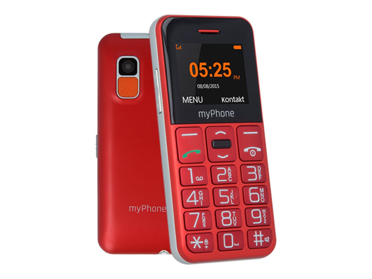myPhone | Halo Easy | Red | 1.77 " | TFT | 24 MB | 32 MB | Single SIM | Bluetooth | Main camera resolution 0.3 MP | 1000 mAh - Image 6