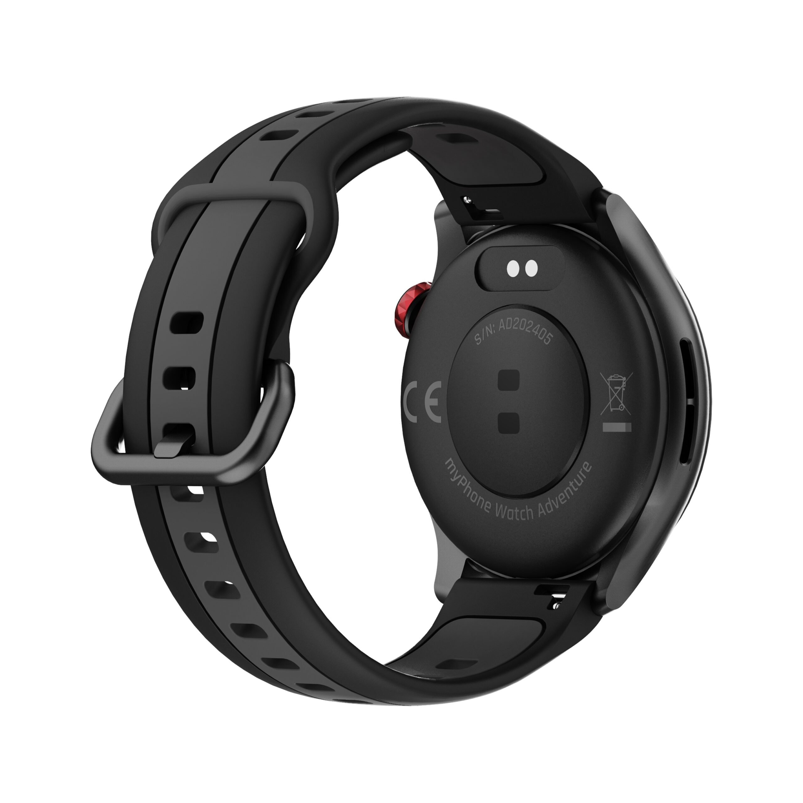 myPhone Watch Adventure | Smart watch | GPS (satellite) | AMOLED | 1.43" | Waterproof | Black - Image 5