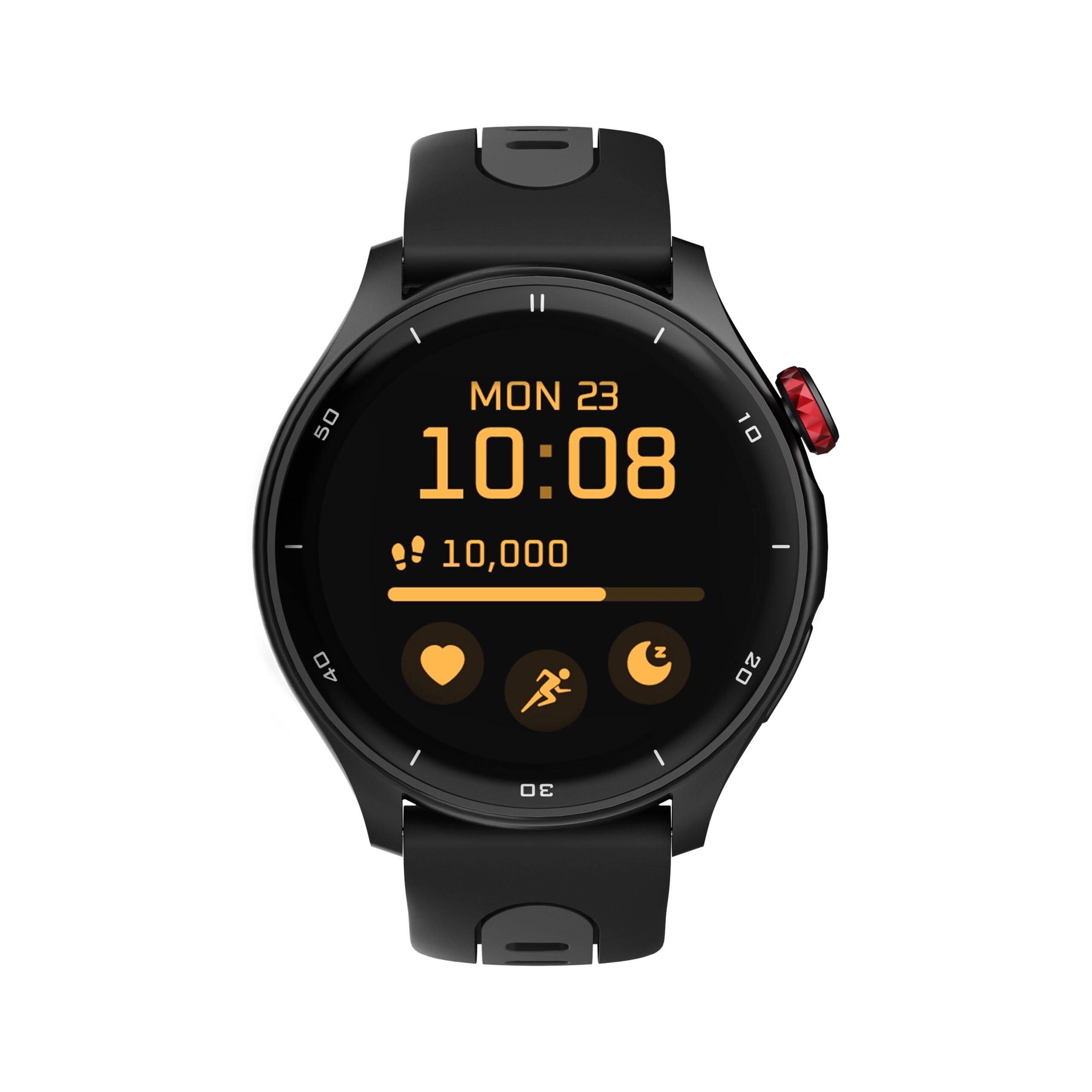 myPhone Watch Adventure | Smart watch | GPS (satellite) | AMOLED | 1.43" | Waterproof | Black - Image 6