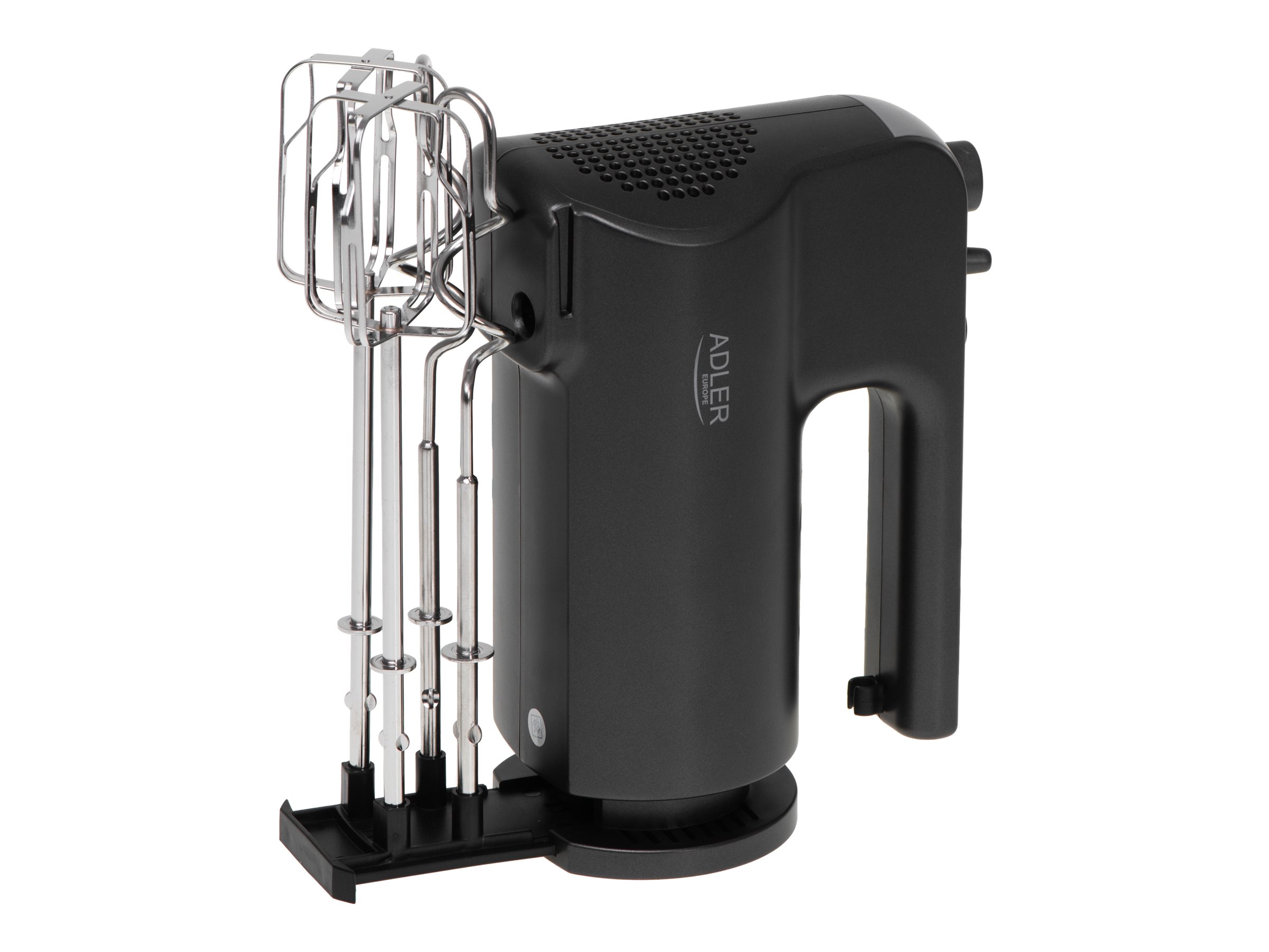 Adler Hand Mixer | AD 4230 | Hand Mixer | 550 W | Number of speeds 5 | Turbo mode | Black - Image 2