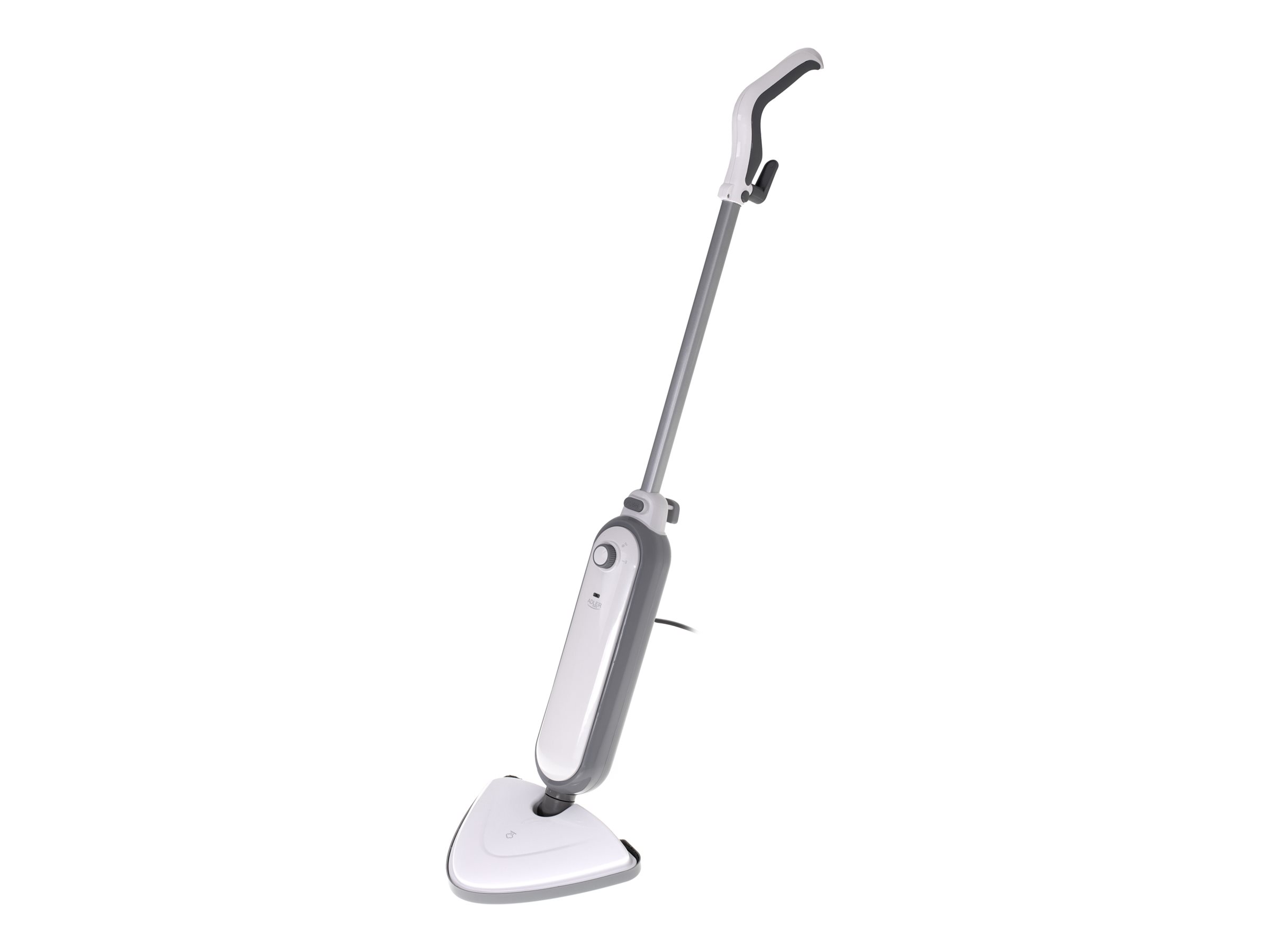 Adler Steam mop | AD 7057 | Power 1300 W | Water tank capacity 0.38 L | White/Grey - Image 2