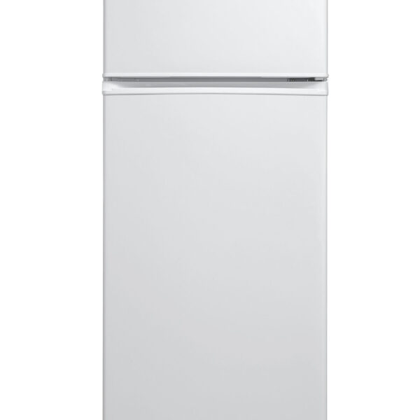 Midea Refrigerator | MDRT294FGE01 | Energy efficiency class E | Free standing | Double Door | Height 143 cm | Fridge net capacity 163 L | Freezer net capacity 41 L | 40 dB | White