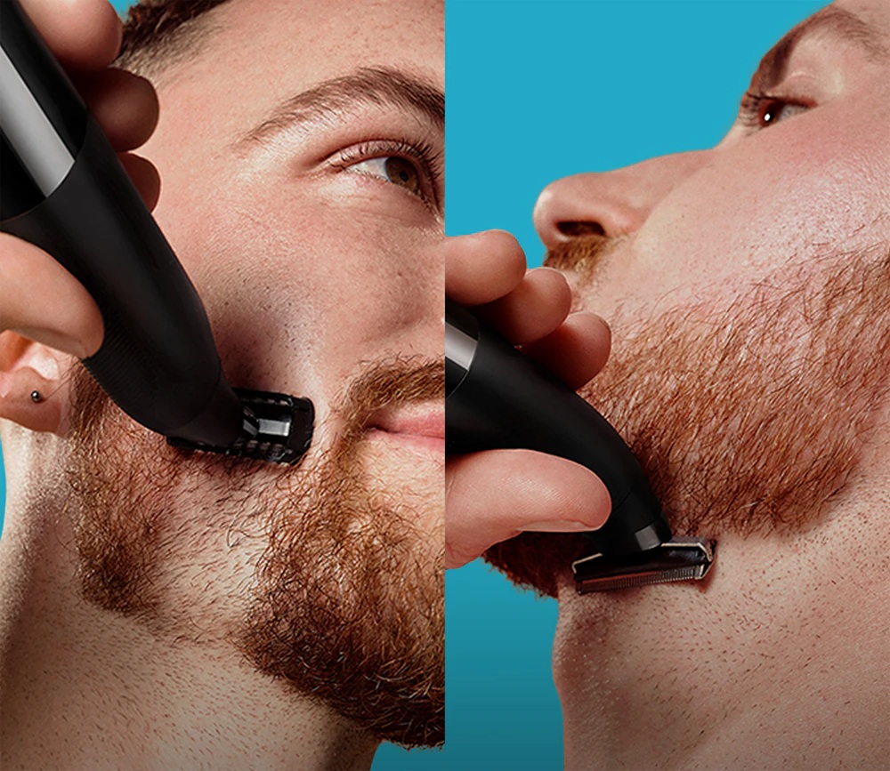 Braun | Face and Body Hair trimmer | XT5200 Series X | Cordless | Wet & Dry | Black/Silver - Image 5