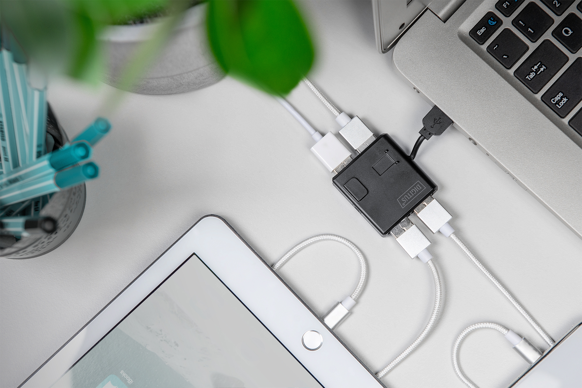 Digitus USB 2.0 Hub, 4-Port | DA-70217 - Image 9