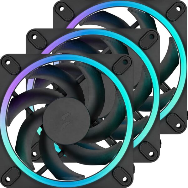 Fractal Design | Computer Fan, 3-pack | Momentum 12 RGB