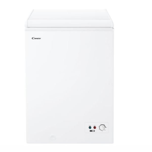 Candy | Freezer | CCHH 100E | Energy efficiency class E | Chest | Free standing | Height 84.5 cm | Total net capacity 97 L | White