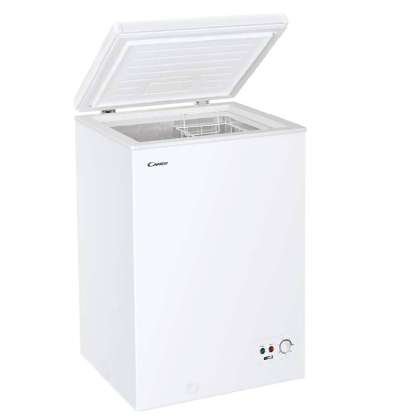 Candy | Freezer | CCHH 100E | Energy efficiency class E | Chest | Free standing | Height 84.5 cm | Total net capacity 97 L | White - Image 3