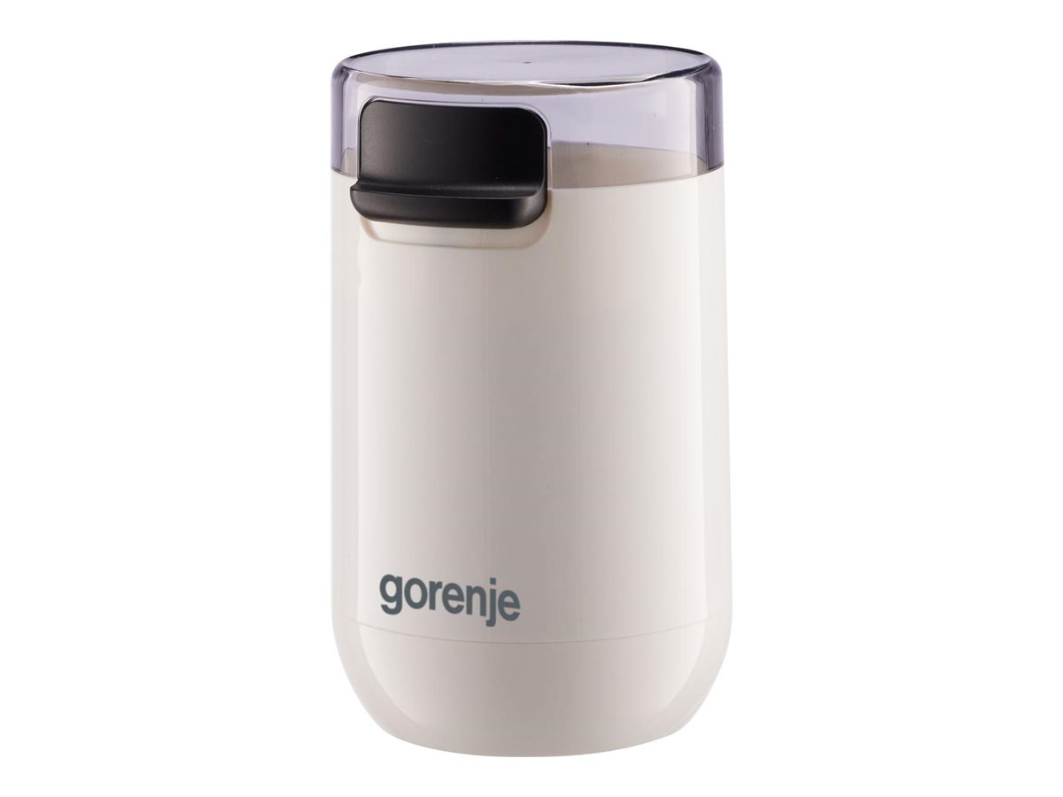 Gorenje | Coffee Grinder | SMK150SW | 150 W | Coffee beans capacity 45 g | Lid safety switch | White - Image 2