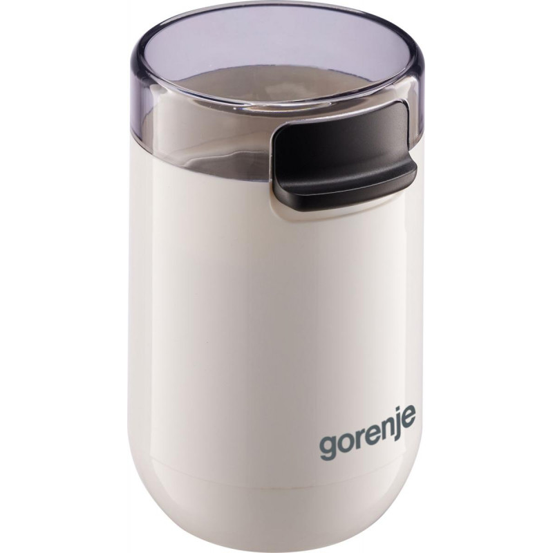 Gorenje | Coffee Grinder | SMK150SW | 150 W | Coffee beans capacity 45 g | Lid safety switch | White - Image 3