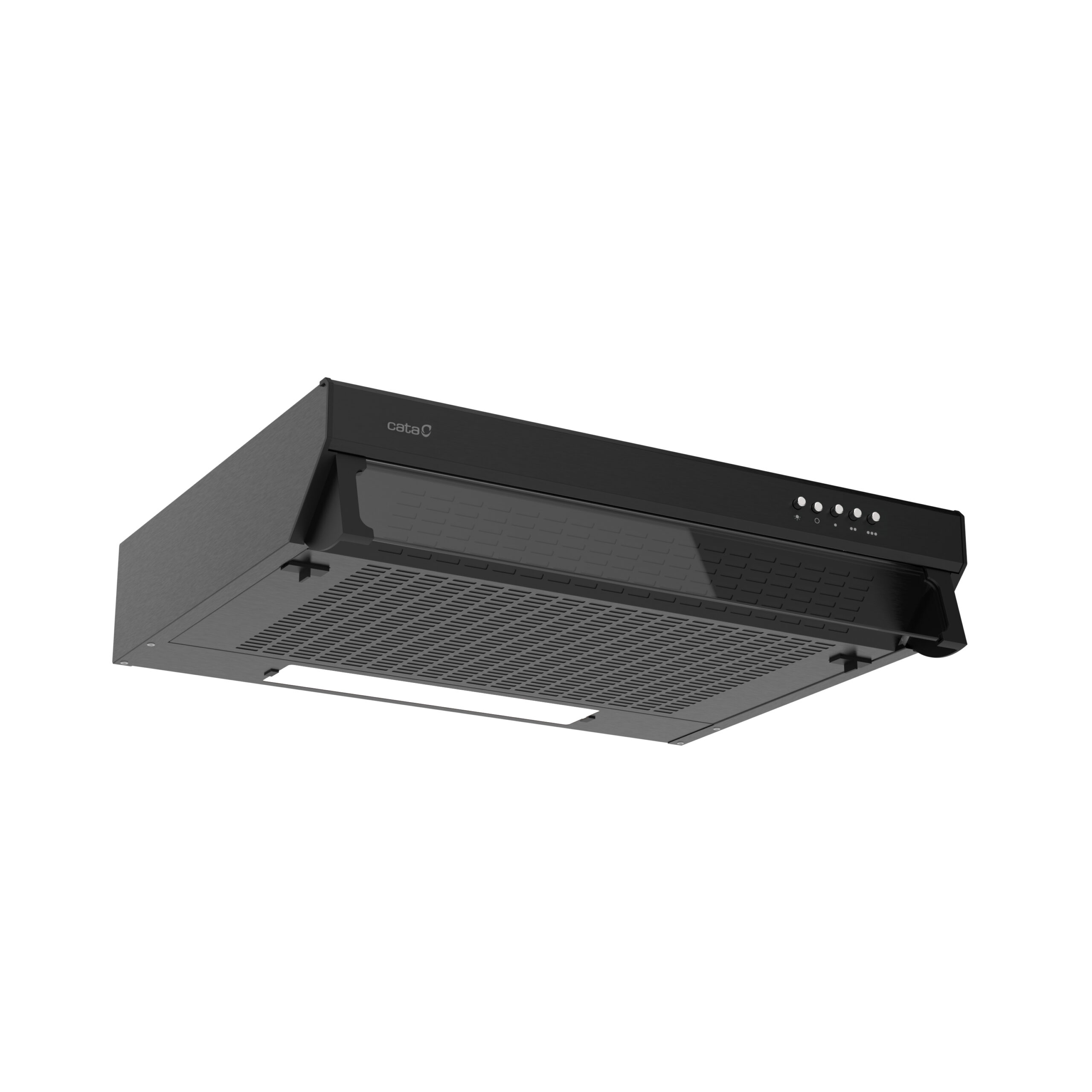 CATA Hood | FK SLIM 6000 BK | Conventional | Energy efficiency class B | Width 60 cm | 162 m³/h | Mechanical | LED | Black - Image 2