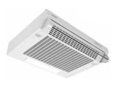 CATA Hood | FK SLIM 6000 WH | Conventional | Energy efficiency class B | Width 60 cm | 162 m³/h | Mechanical | LED | White