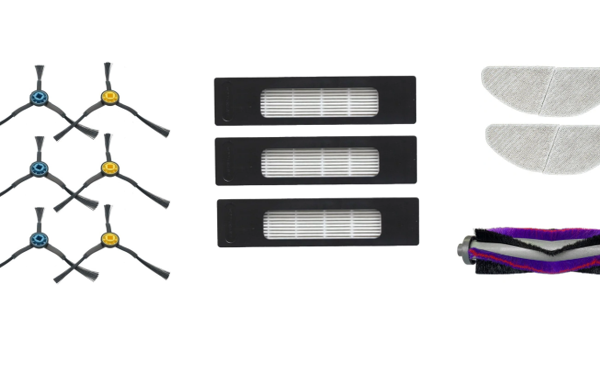 Midea | Spare Parts Kit: 6x Side Brush, 1x Main Brush, 3x HEPA Filter, 2x Mopping Cloth for M7Pro/S8+