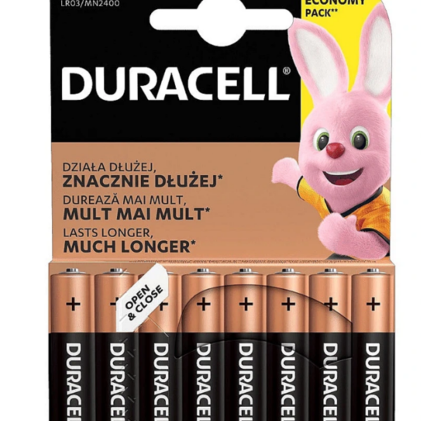 Duracell | Basic MN2400 BL8 | AAA | Alkaline