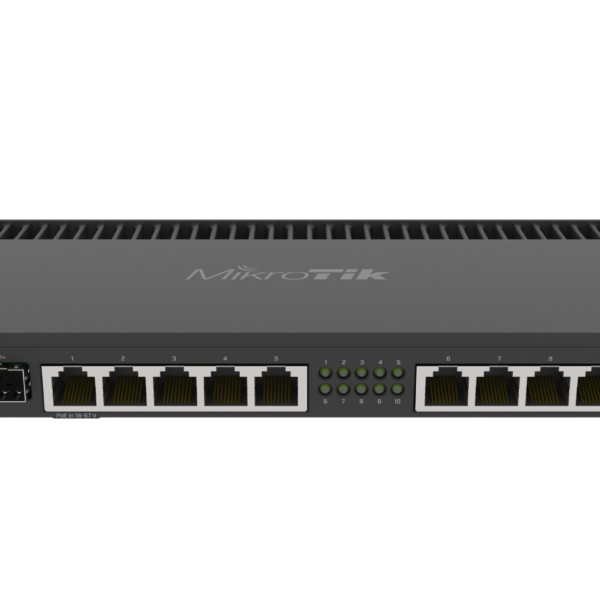 Enthernet Router | RB4011iGS+RM | No Wi-Fi | 10/100/1000 Mbit/s | Ethernet LAN (RJ-45) ports 10 | Mesh Support No | MU-MiMO No | No mobile broadband | Antenna type No antenna | 12 month(s)