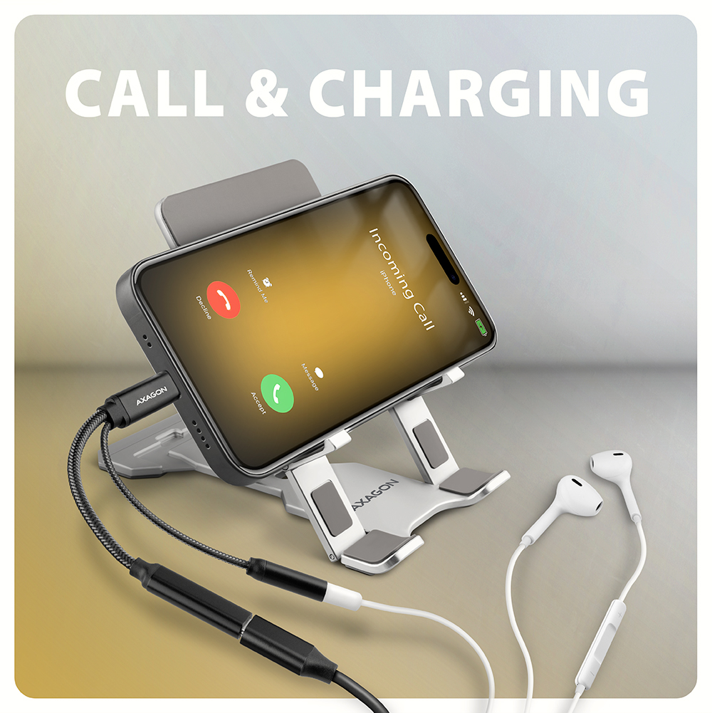 AXAGON | ADA-HCPD USB-C - Hi-Res DAC Audio Adapter PD, 60W - Image 5