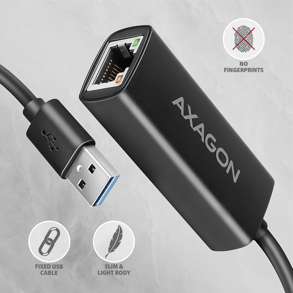 AXAGON | ADE-AR USB-A Gigabit Ethernet Adapter - Image 4