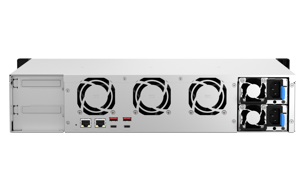 QNAP | Processor Embedded | TS-873AeU-RP-4G | AMD Ryzen | V1500B 4 cores/8 threads | Processor frequency 2.2 GHz | 64 GB - Image 6