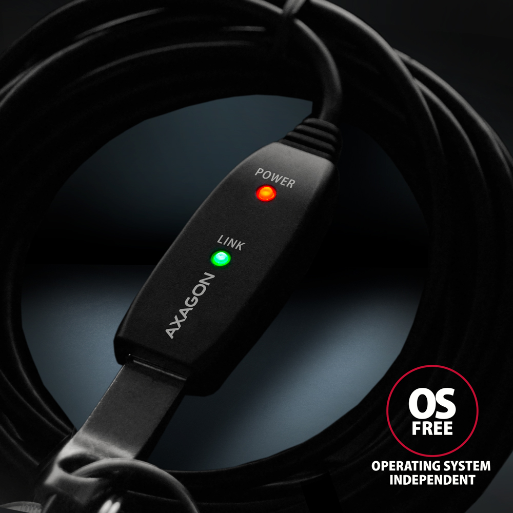 AXAGON | USB repeater cable | ADR-220 | USB Type-A to USB Type-A - Image 6