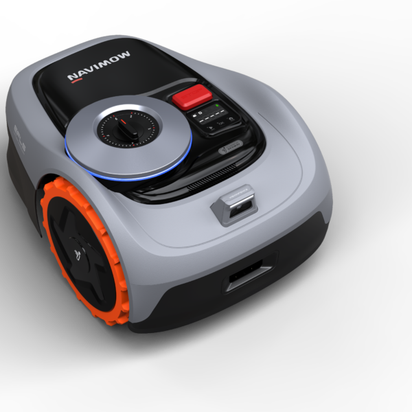 Segway | Navimow Robot Lawn Mower | i105E | Mowing Area 500 m² | Waterproof IPX6 | 58 dB | Charging station, antenna, antenna stand, power cord