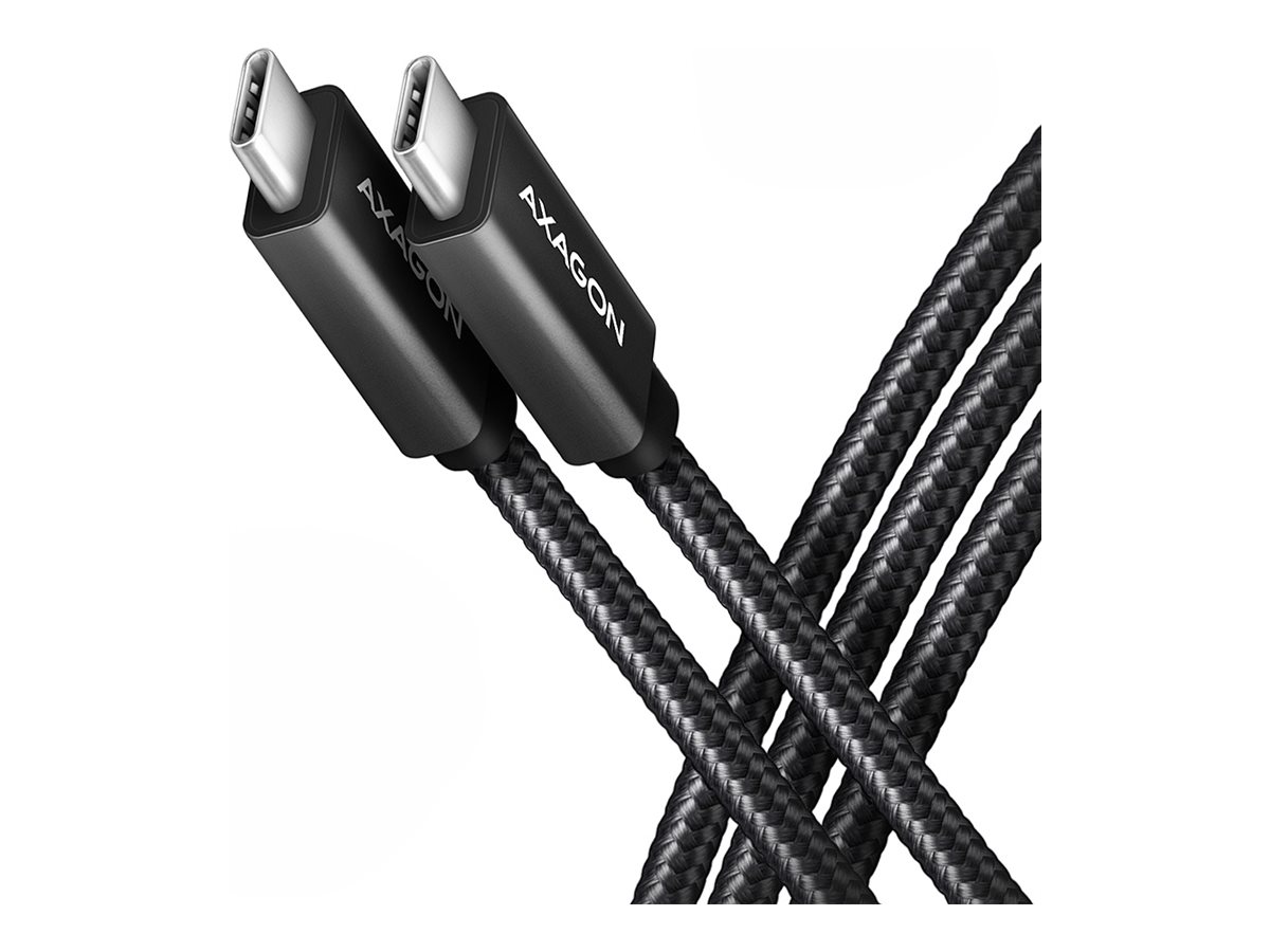 AXAGON Data and charging USB 2.0 cable | BUCM32-CM20AB | USB Type-C to USB Type-C - Image 2