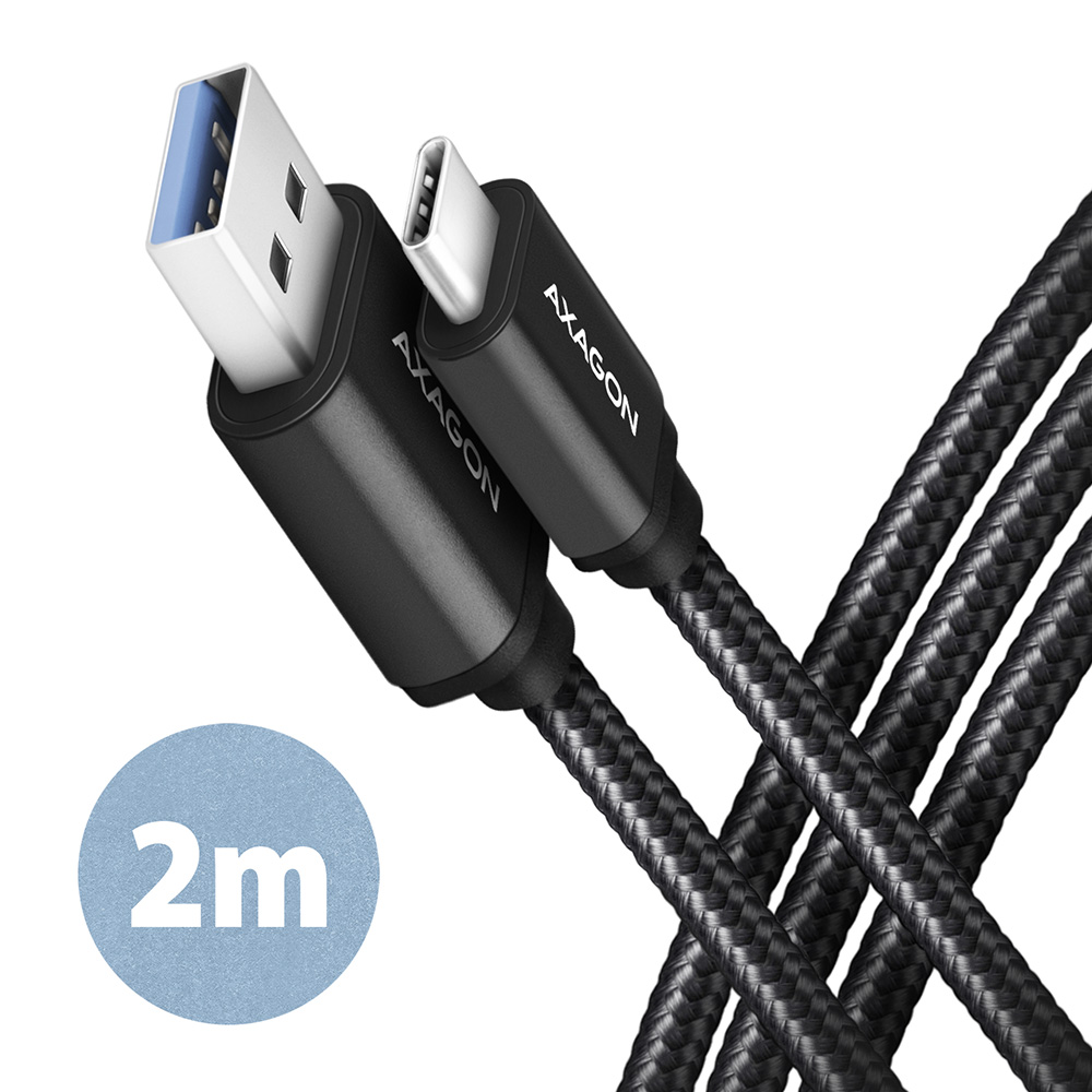 AXAGON | Data and charging cable | BUCM3-AM20AB | USB Type-C to USB Type-A