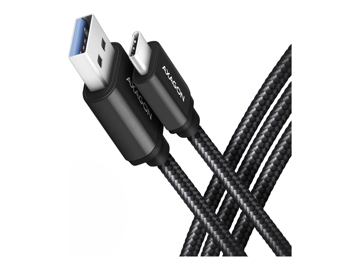 AXAGON | Data and charging cable | BUCM3-AM20AB | USB Type-C to USB Type-A - Image 2