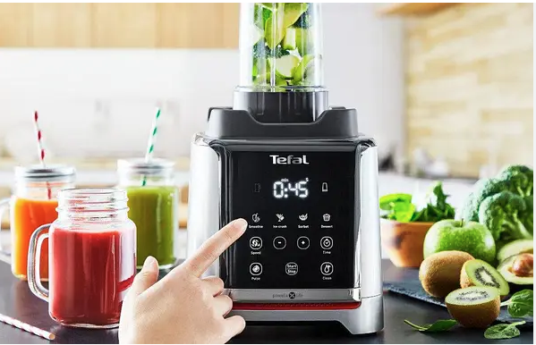 TEFAL | Blender | Infiny Mix+ BL91HD31 | Tabletop | 1600 W | Jar material Tritan | Jar capacity 2.6 L | Ice crushing | Stainless Steel/Black - Image 4