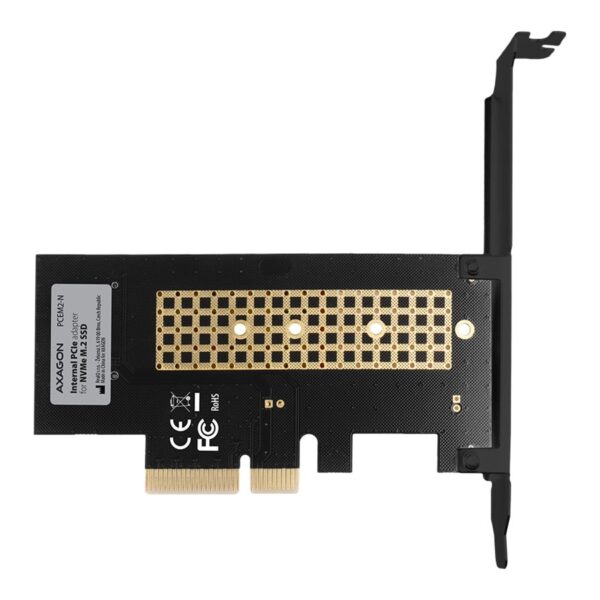 AXAGON The PCI-Express x4 internal adapter for connecting an NVMe M.2 SSD disk to a computer | PCEM2-N