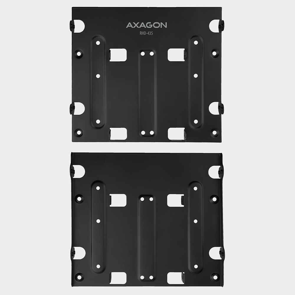 AXAGON Metal frame for mounting four 2.5" disks or two 2.5" disks and one 3.5" disk in a 5.25" position | RHD-435 - Image 7