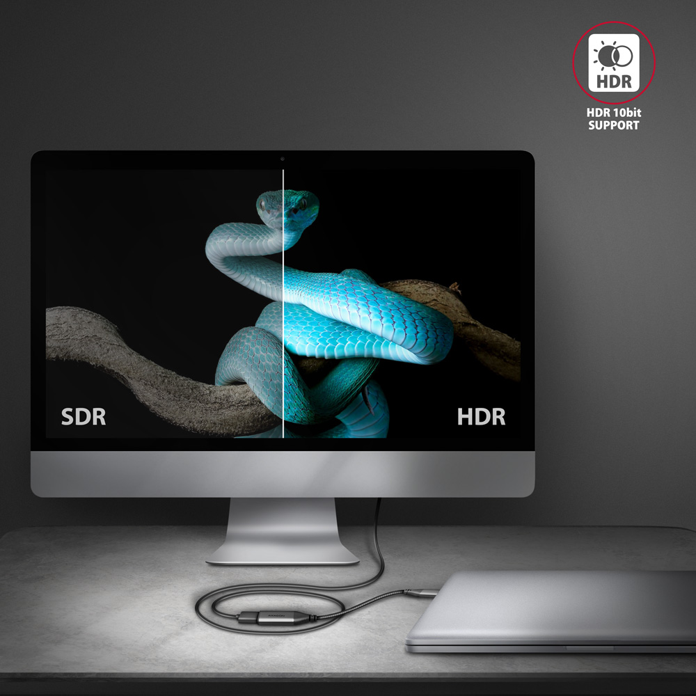 AXAGON | Active converter | USB-C to HDMI | 0.25 m - Image 6