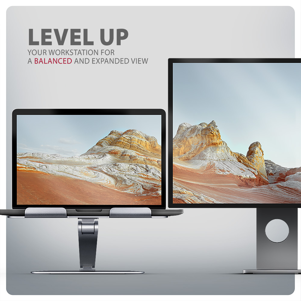 AXAGON | Notebooks and tablets stand STND-LQ | Adjustable Height, Tilt | 10-16 " - Image 7