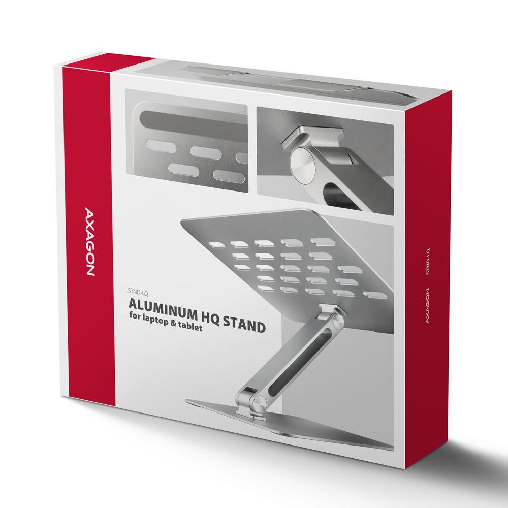 AXAGON | Notebooks and tablets stand STND-LQ | Adjustable Height, Tilt | 10-16 " - Image 10