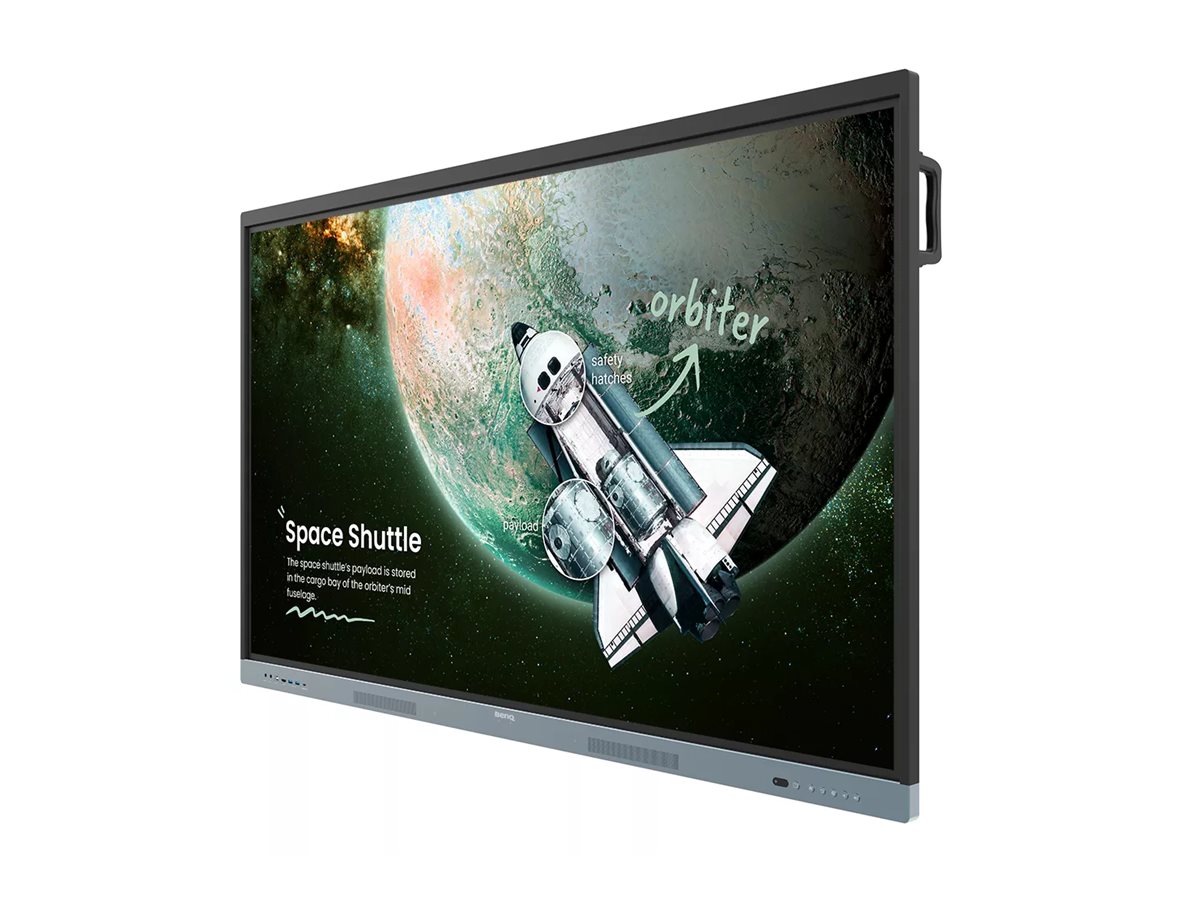 Benq Education Interactive | RE7504 | Precision IR | 75 " | 450 cd/m² | Landscape | 18/7 | Android | A73 × 4 + A53 × 4 | Touchscreen | 450 cd/m² | 8 ms - Image 2