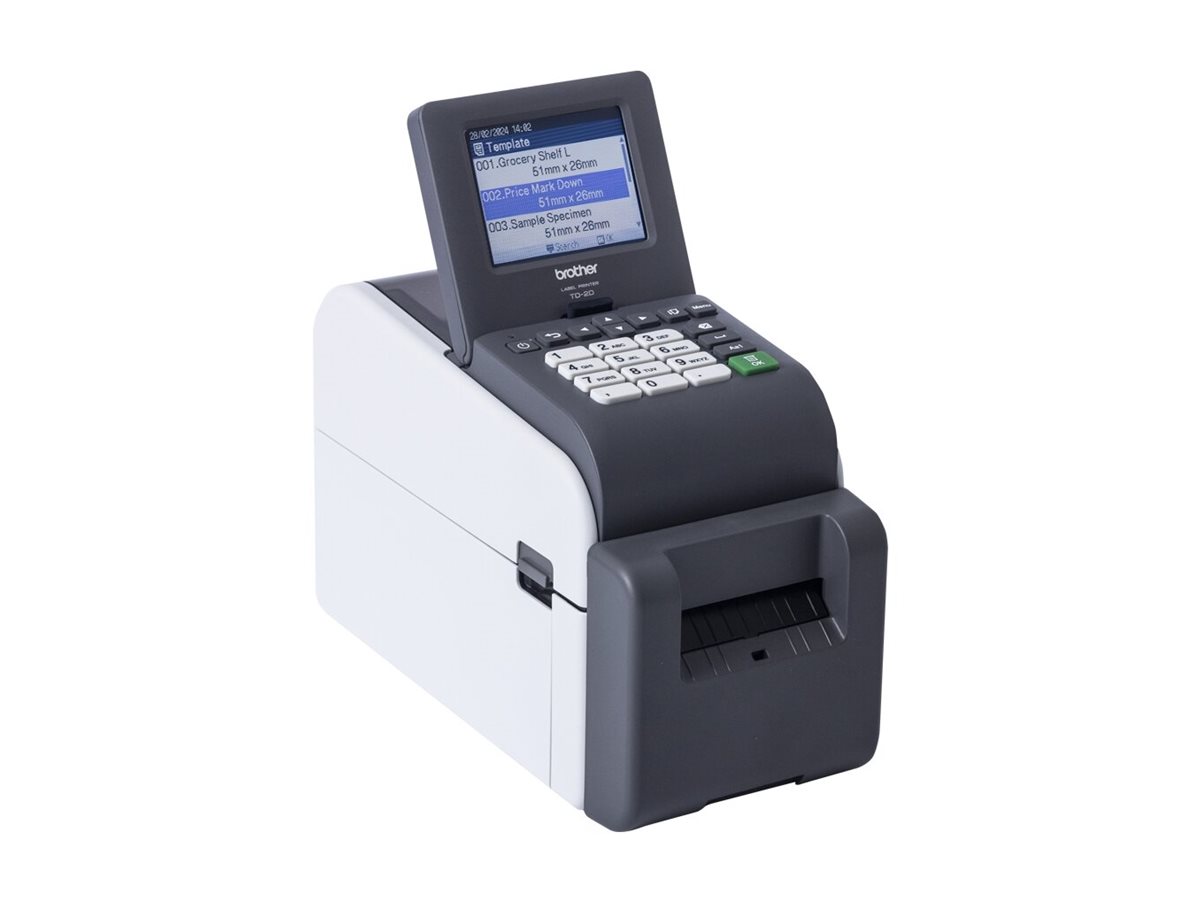 Brother TD-2320DSA203 Label, Wristband, Receipt Printer | Brother - Image 7