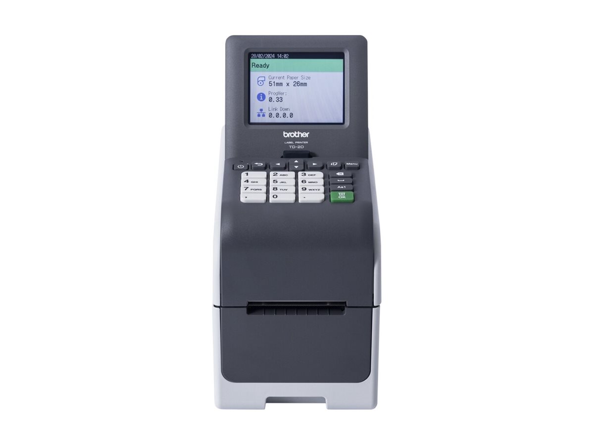 Brother TD-2320DSA203 Label, Wristband, Receipt Printer | Brother - Image 9