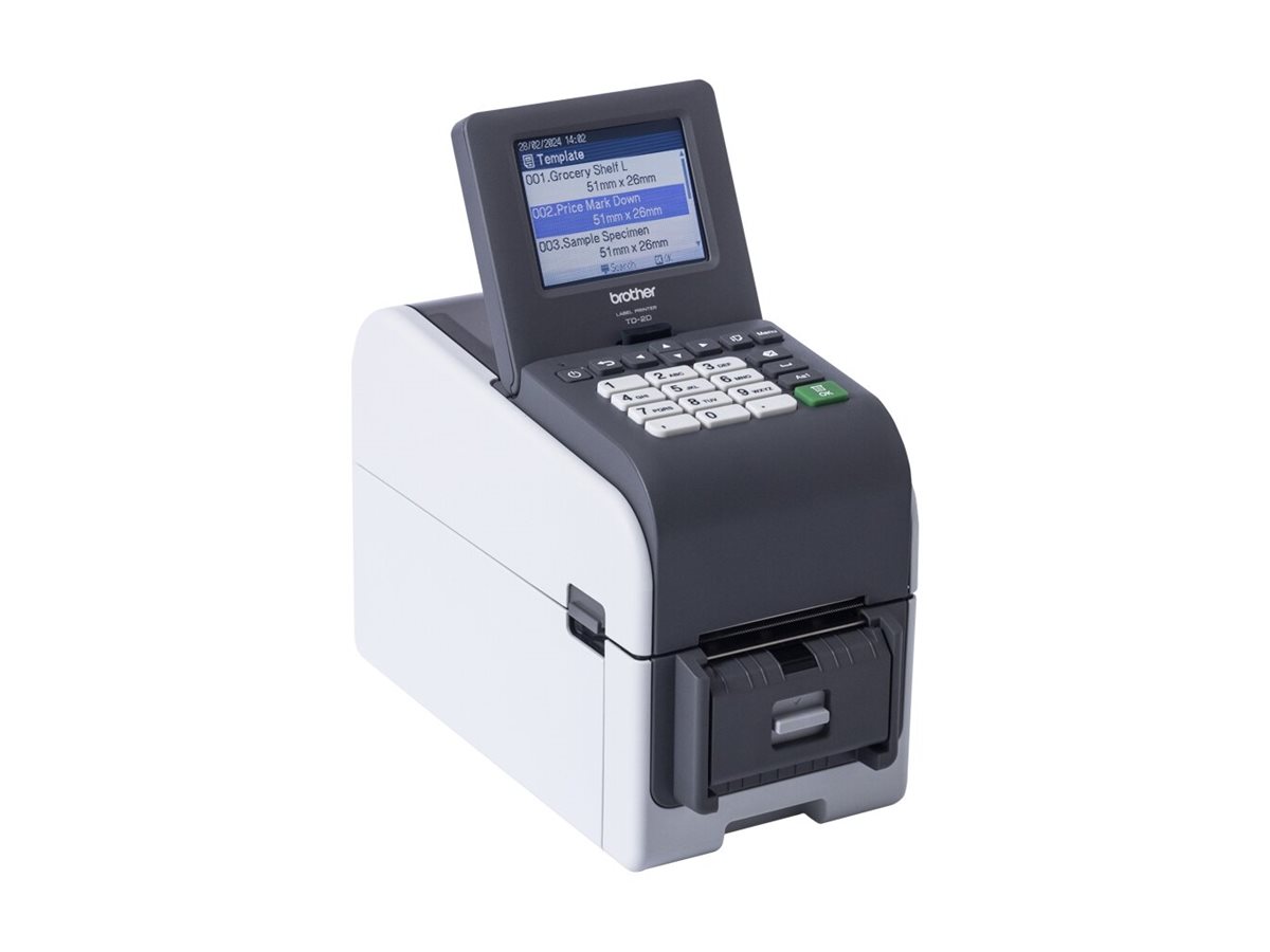 Brother TD-2320DSA203 Label, Wristband, Receipt Printer | Brother - Image 10
