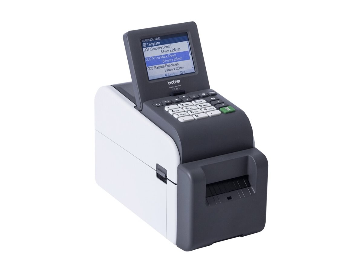 Brother TD-2320DSA203 Label, Wristband, Receipt Printer | Brother - Image 11