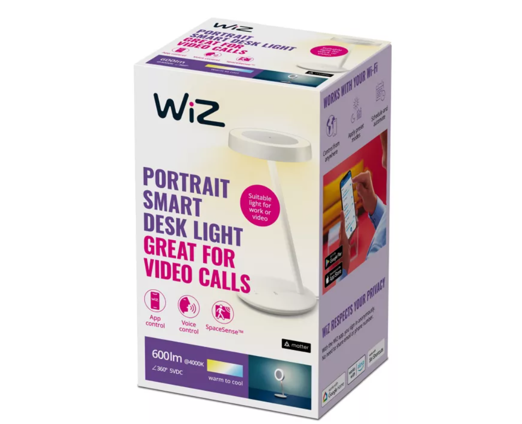 WiZ Smart WiFi Portrait Desk Lamp | 2700-6500 K - Image 5