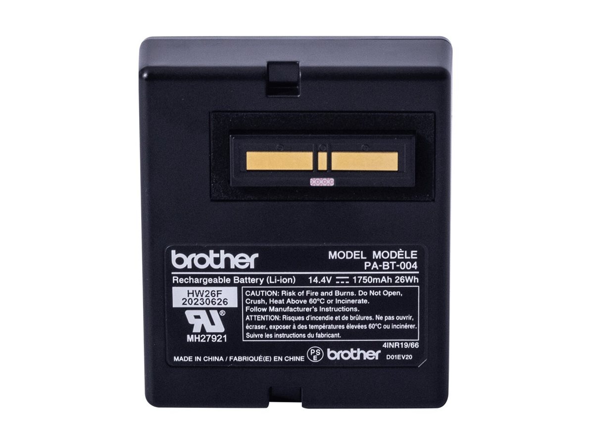 Brother | Rechargeable lithium-ion battery for TD-2D label printers | PA-BT-004 - Image 3