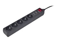 Surge Protector SPG5-C-5/ 1.5 m/ 5 Sockets/ Black - Image 2