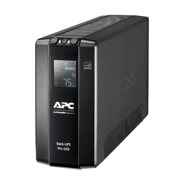 Schneider Electric APC Back-UPS Pro | BR650MI | 650 VA | 390 W