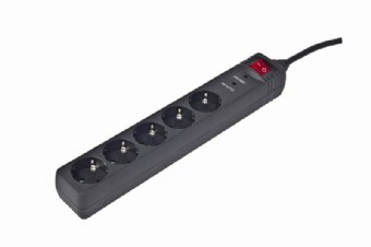 Surge Protector SPG5-C-5/ 1.5 m/ 5 Sockets/ Black - Image 5