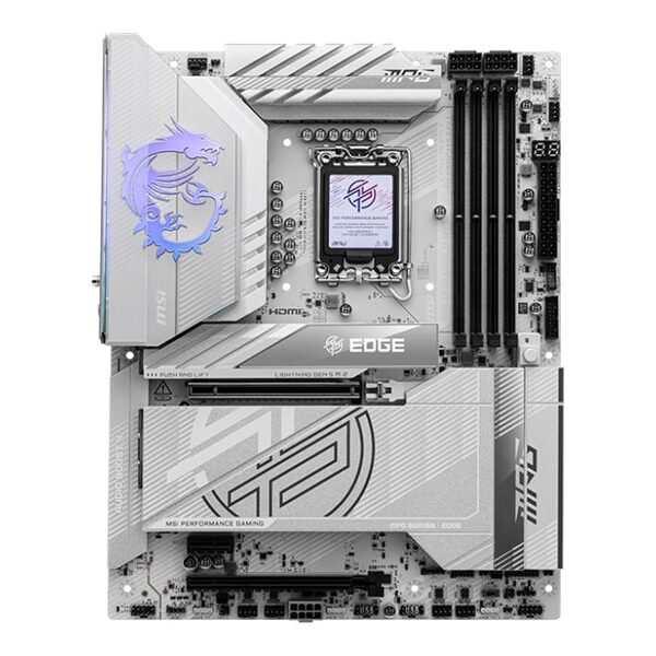 MSI MPG Z890 EDGE TI WIFI | Processor family Intel | Processor socket LGA1851 | Supported hard disk drive interfaces SATA, M.2 | Number of SATA connectors 4