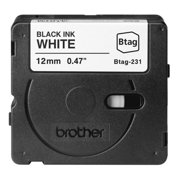 Brother BTAG-231 | Black on White | Btag