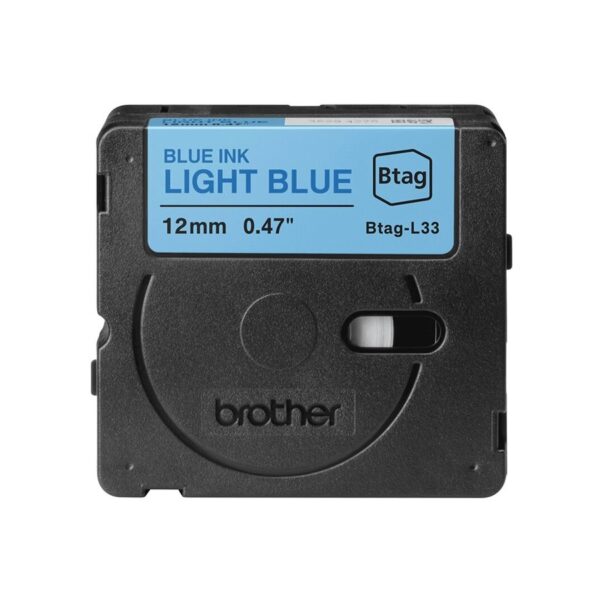 Brother BTAG-L33 | Blue on Light Blue | Btag